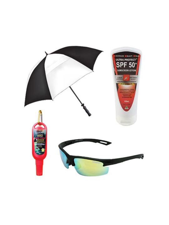 Summer Golf Essentials Pack with Sunglasses