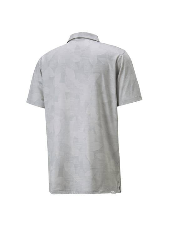 Puma Cloudspun Leaflet Golf Polo - Men's - Quiet Shade