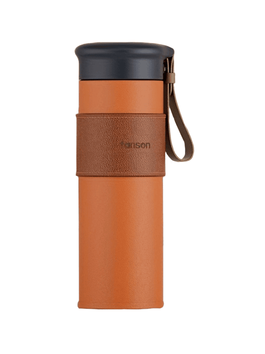 Golf 450ml Premium Insulated Vacuum Flask - Orange